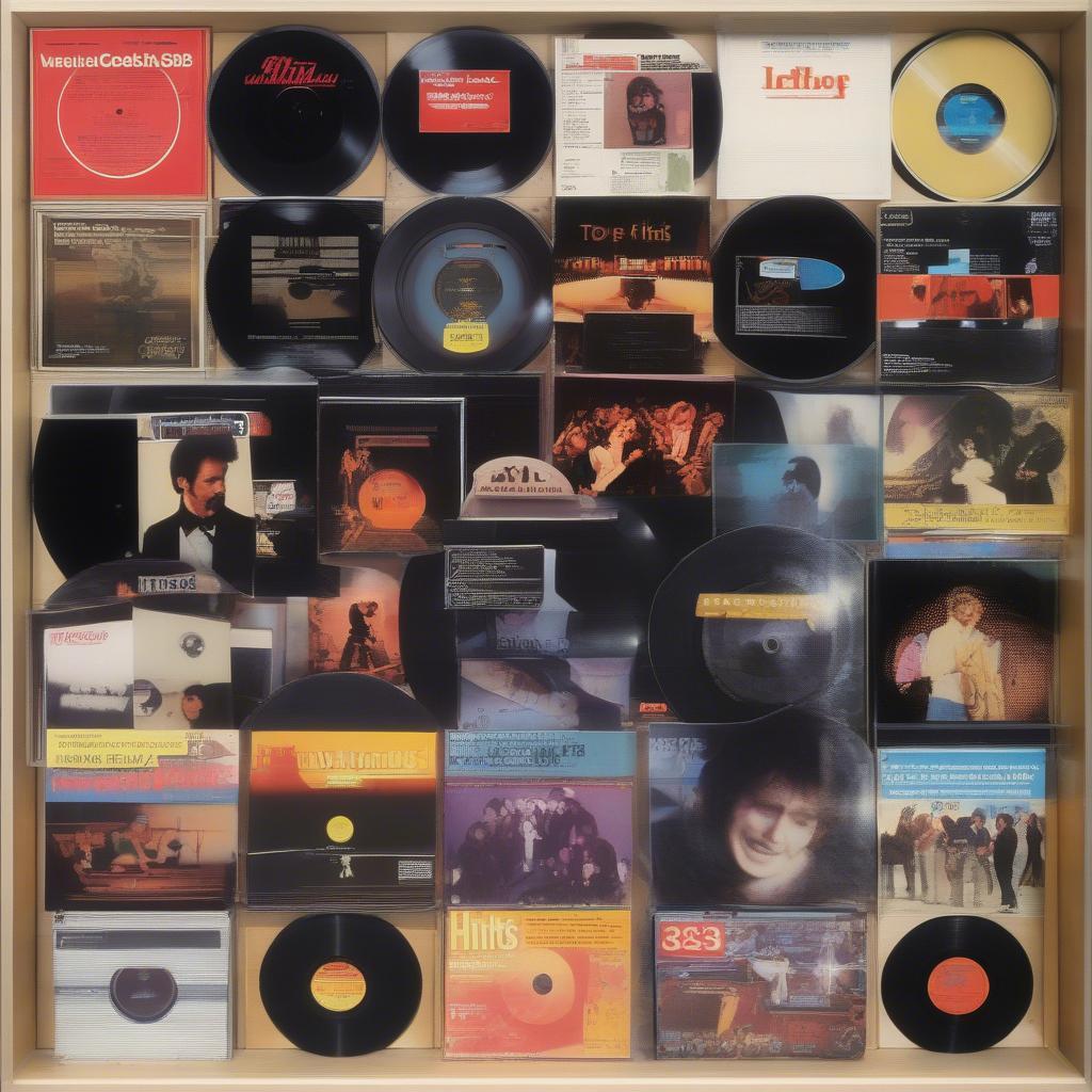 1983 Top Hits Vinyl Records