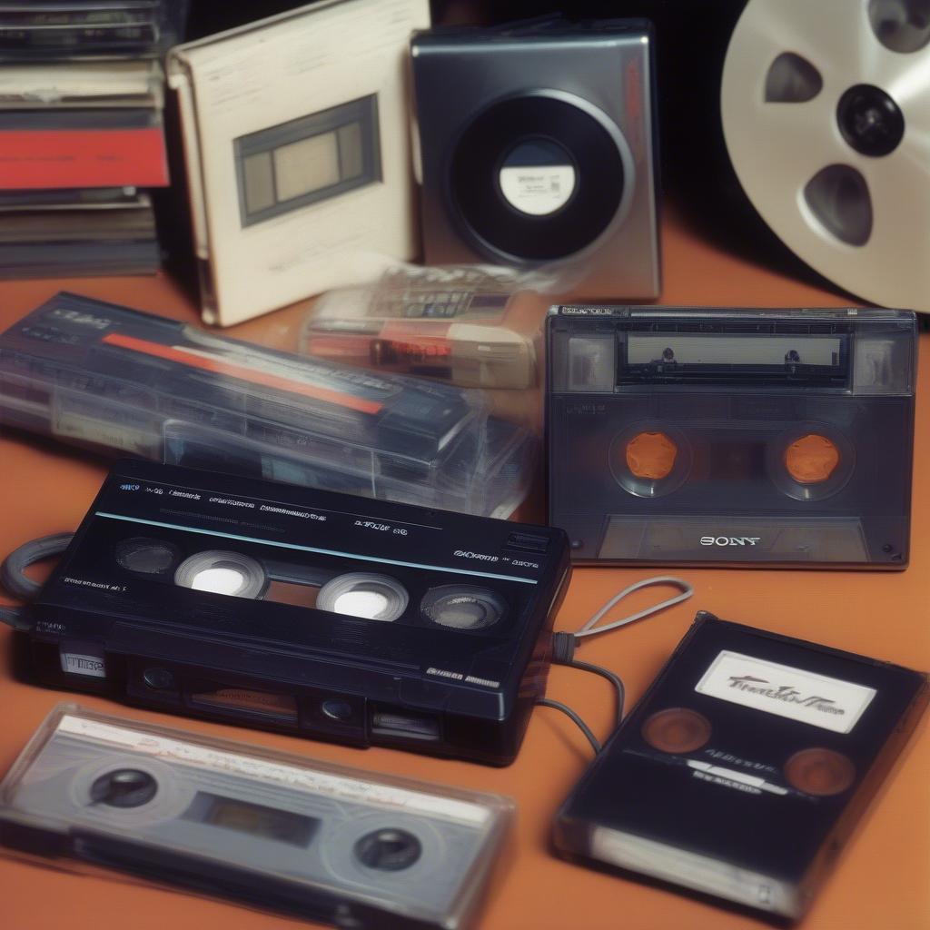 Cassette Tapes and Walkmans in 1989