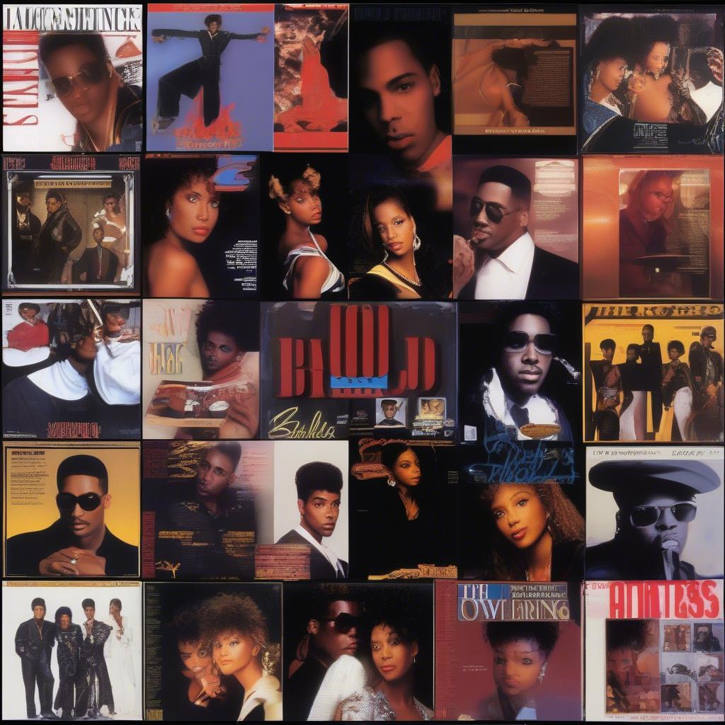 Top R&B Album Covers of 1989