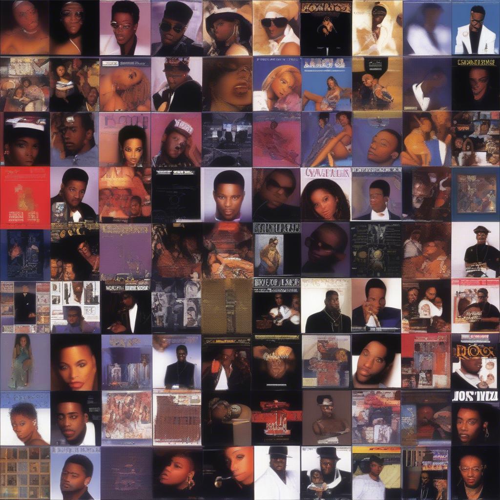 Iconic R&B Album Covers of 1991