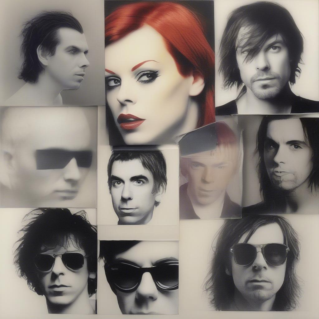 Portraits of iconic alternative artists from 1996