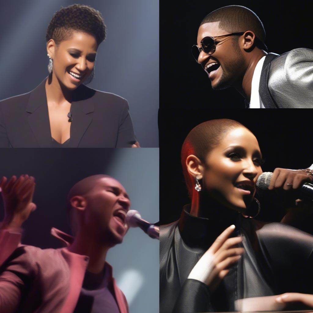 2004 R&B Dominance: Usher and Alicia Keys