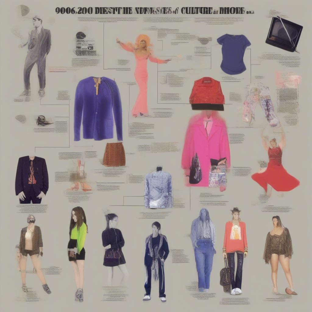 Cultural Impact of 2006 Music: Images depicting fashion trends, social gatherings, and media coverage related to the music of 2006.