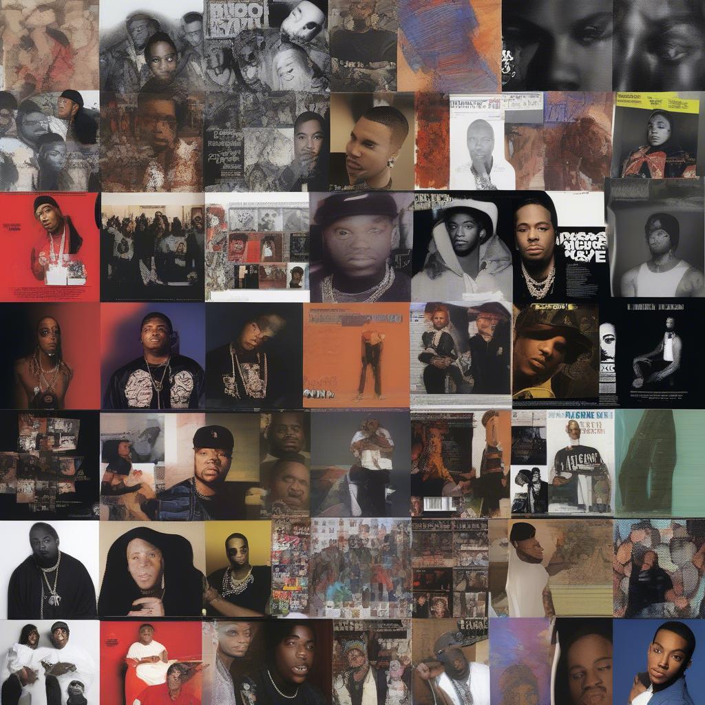 2006 Hip Hop and Rap Music Collage