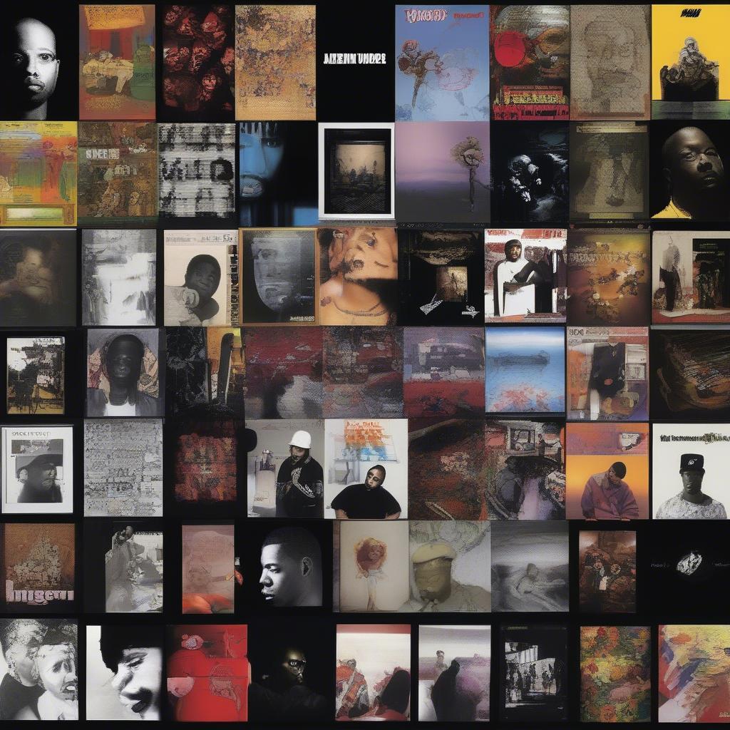 Iconic Hip Hop Album Covers of 2007