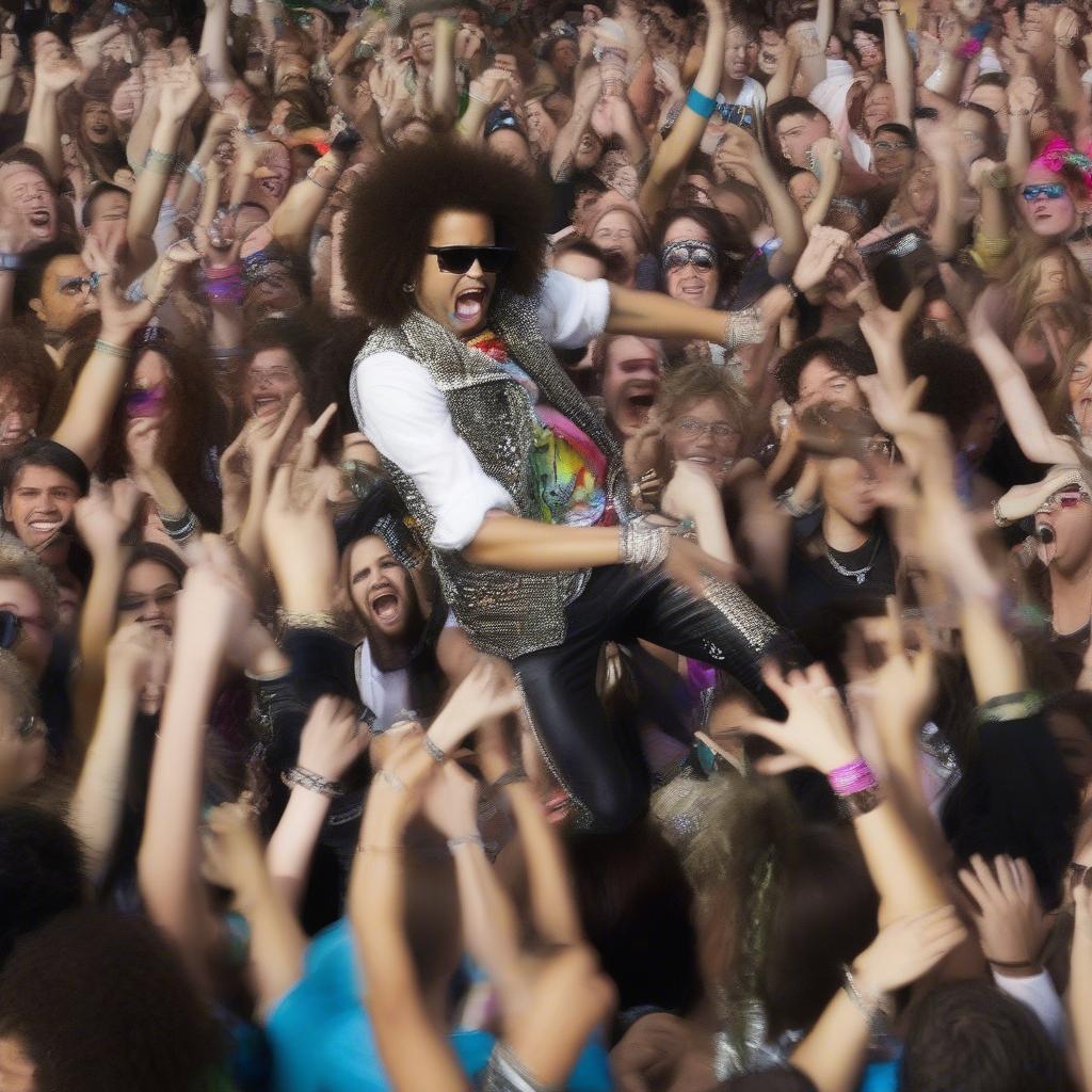 LMFAO performing Party Rock Anthem