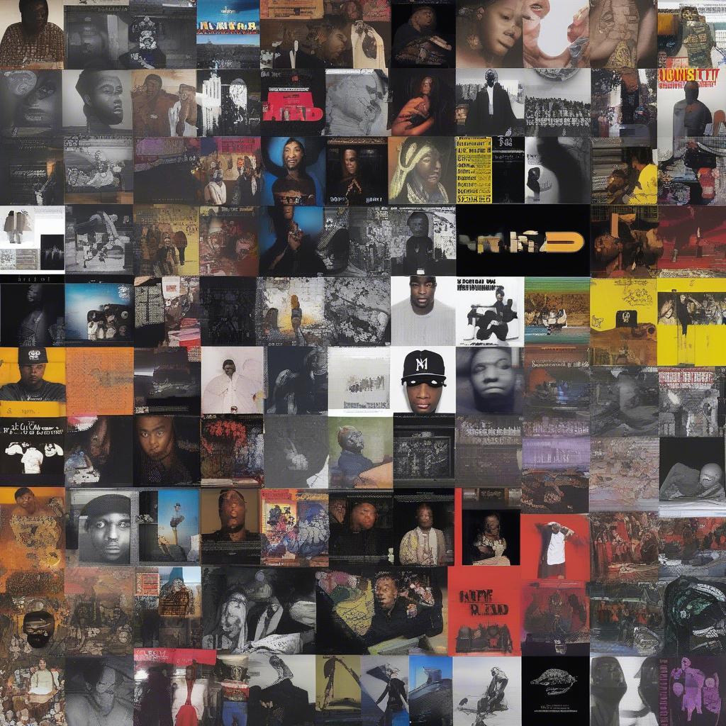 Collage of 2012 Rap Album Covers