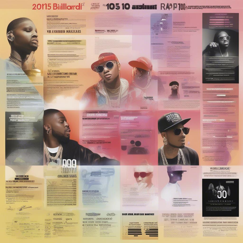 Impact of the 2015 Billboard Top 100 Rap Songs