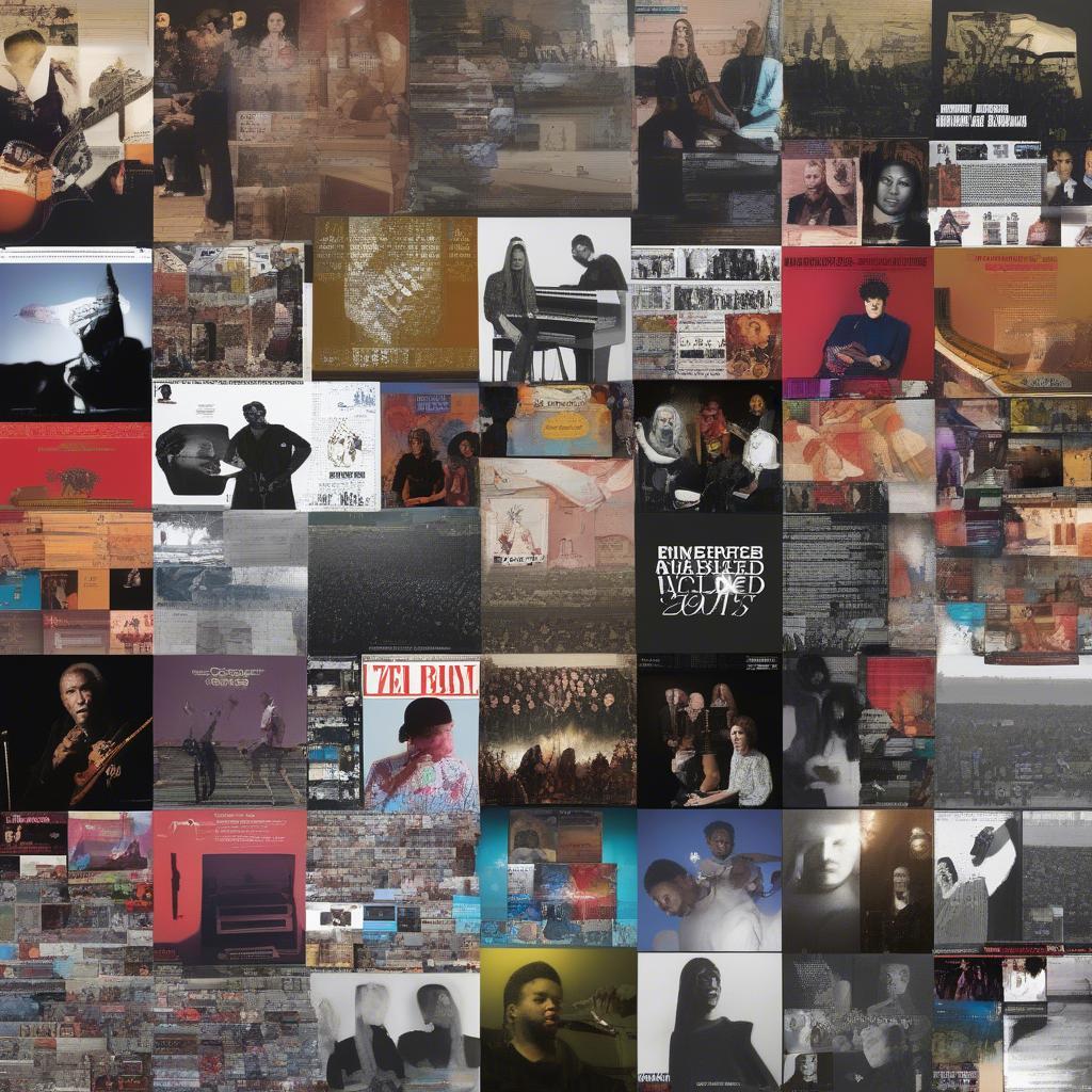 Collage of 2015 music scene