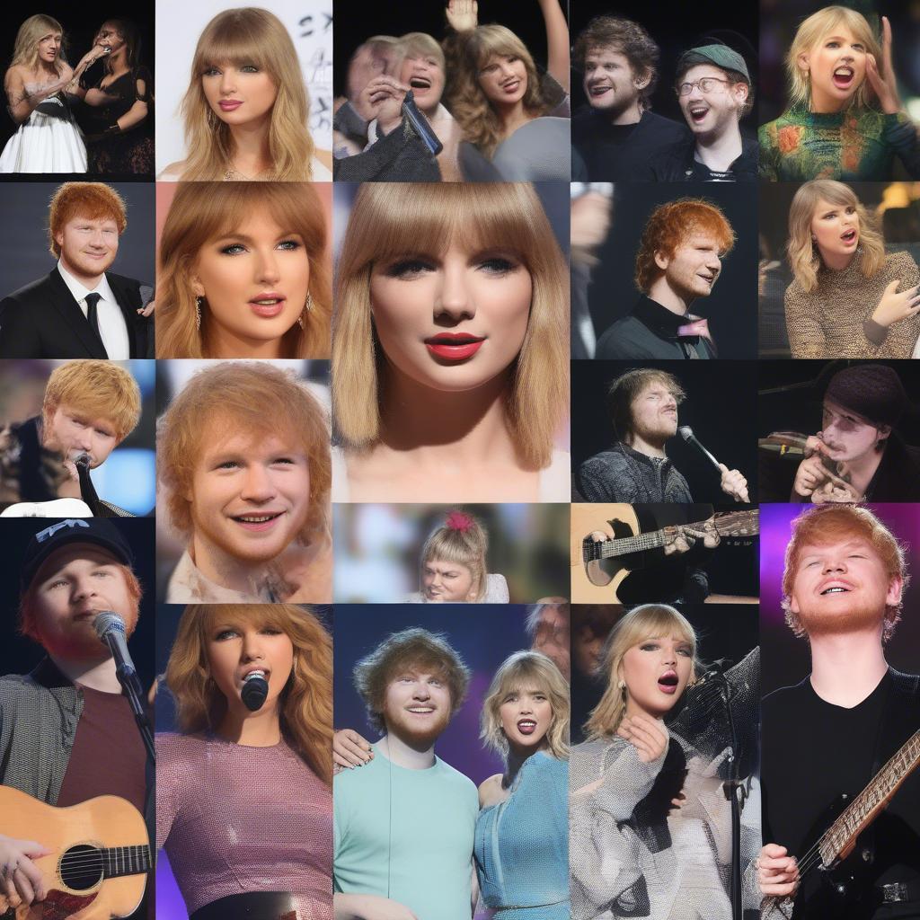 Pop Music Icons of 2017 - Ed Sheeran, Taylor Swift, and other influential artists