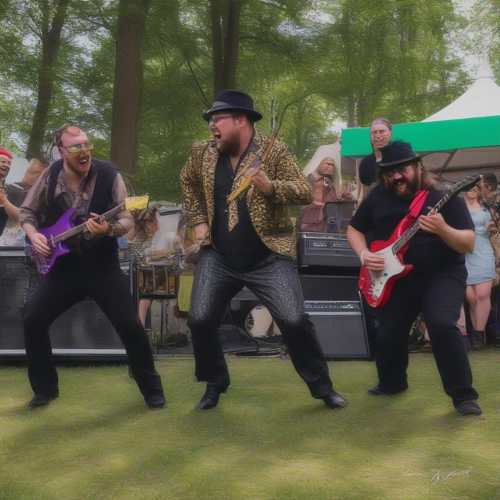 Groove Syndicate performing "Funky Firefly" at the 2019 Leaf Festival Spring