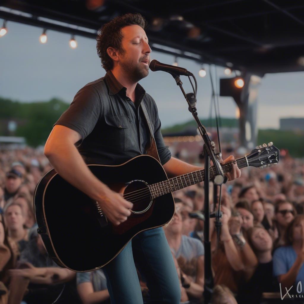 Will Hoge performing "Strong" on The Rock Boat XIX