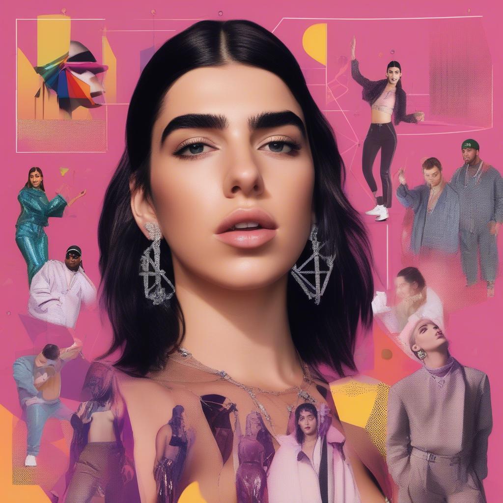 Dua Lipa and the dominant genres on the 2020 Billboard charts