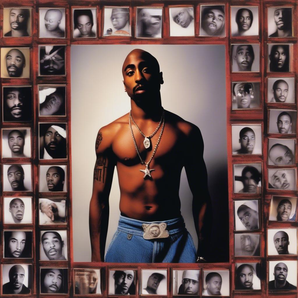 2Pac All Eyez on Me Album Cover