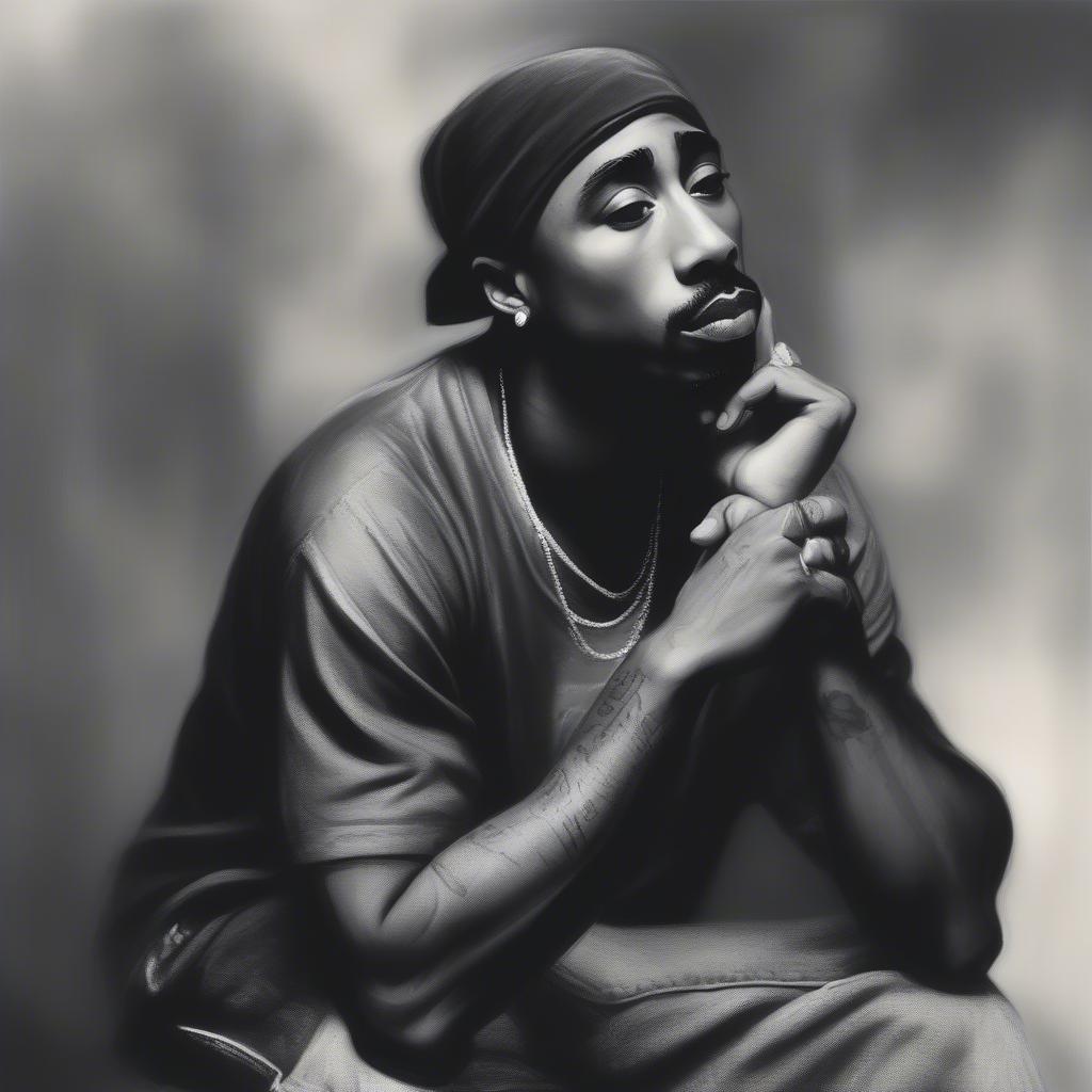 2Pac in a Contemplative Pose: Reflecting on "Life Goes On"