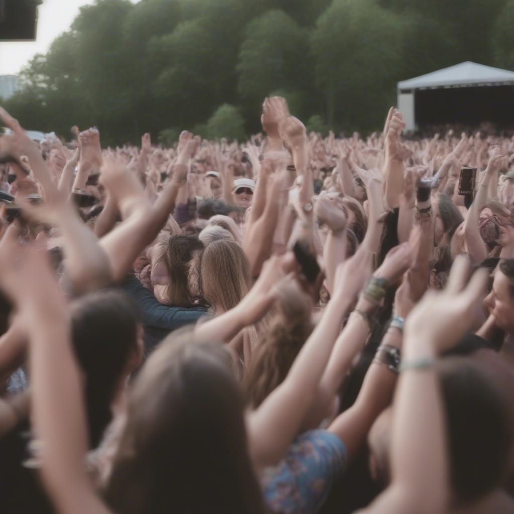 40 Below Summer Fans at a Concert