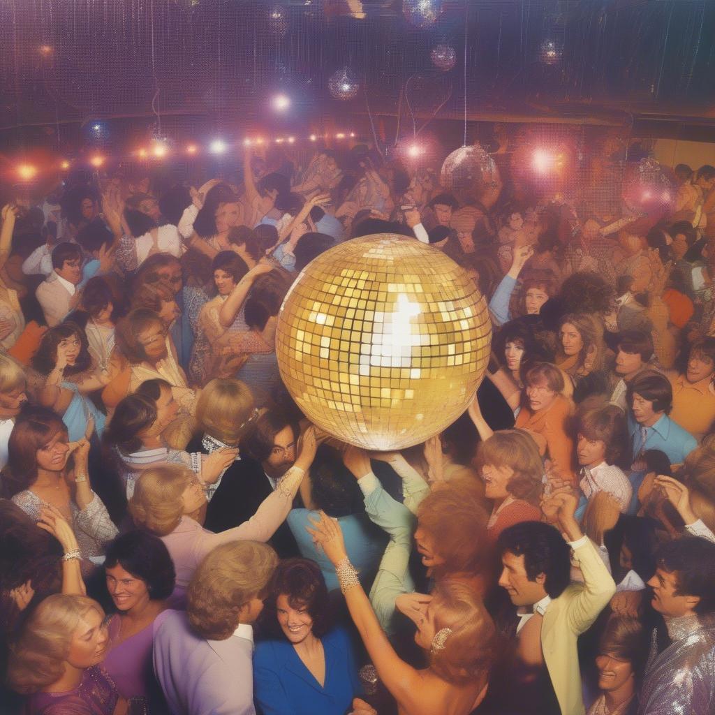 Disco Scene in the 1970s