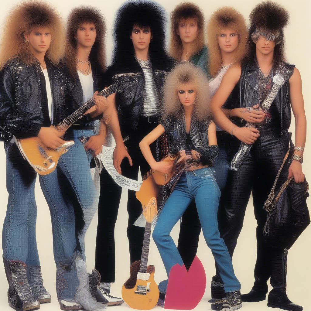 Diverse Music Genres of the 1980s: New Wave, Hair Metal, and Pop