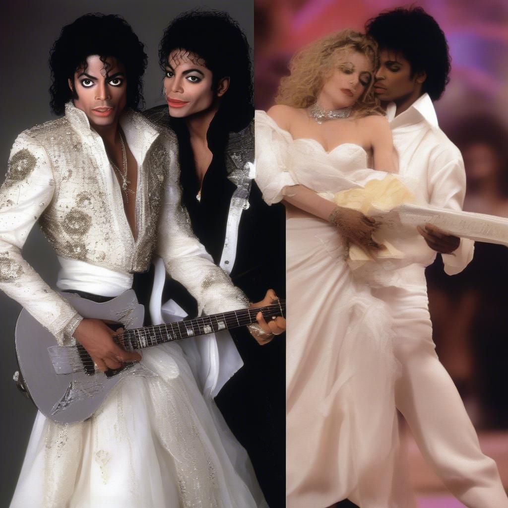 80s Music Icons: Michael Jackson, Madonna, and Prince