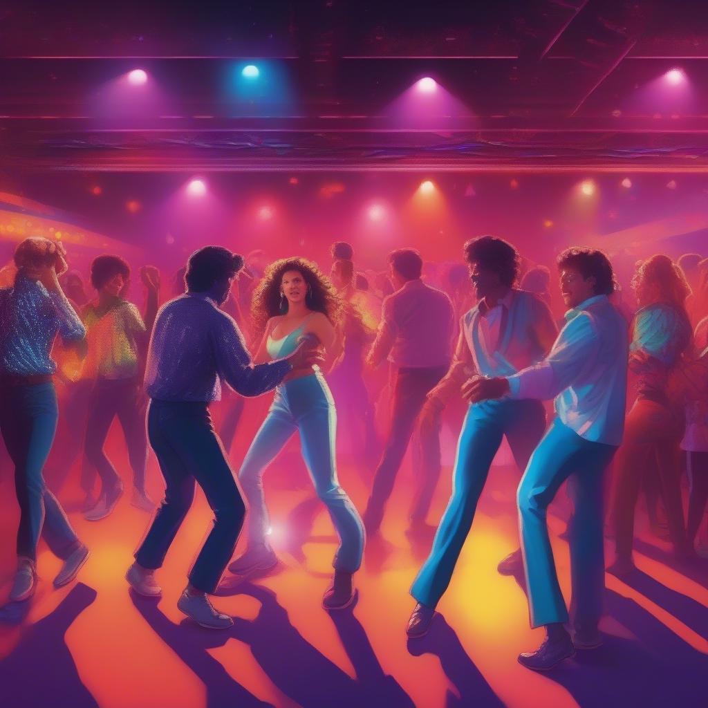 80s Pop Music Scene: Synthesizers and Dance Floors