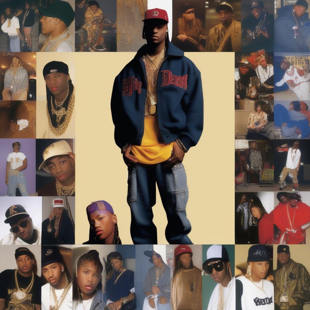 90s Hip-Hop Fashion: Baggy Clothes and Bold Accessories