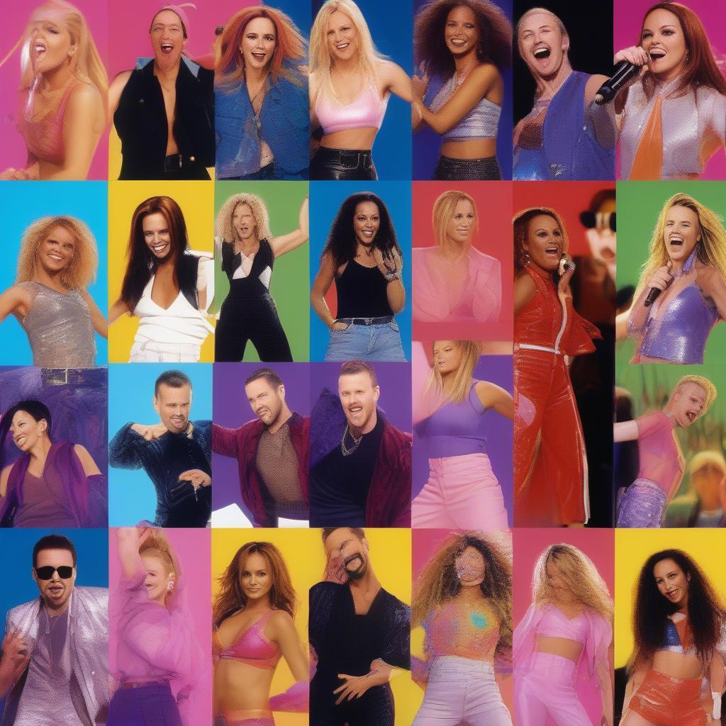 90s Pop Icons: Spice Girls and Backstreet Boys