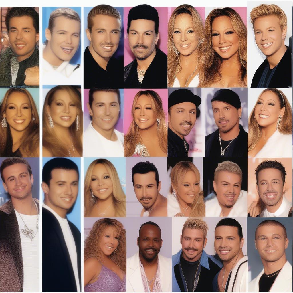 90s Pop Stars: Backstreet Boys and Mariah Carey