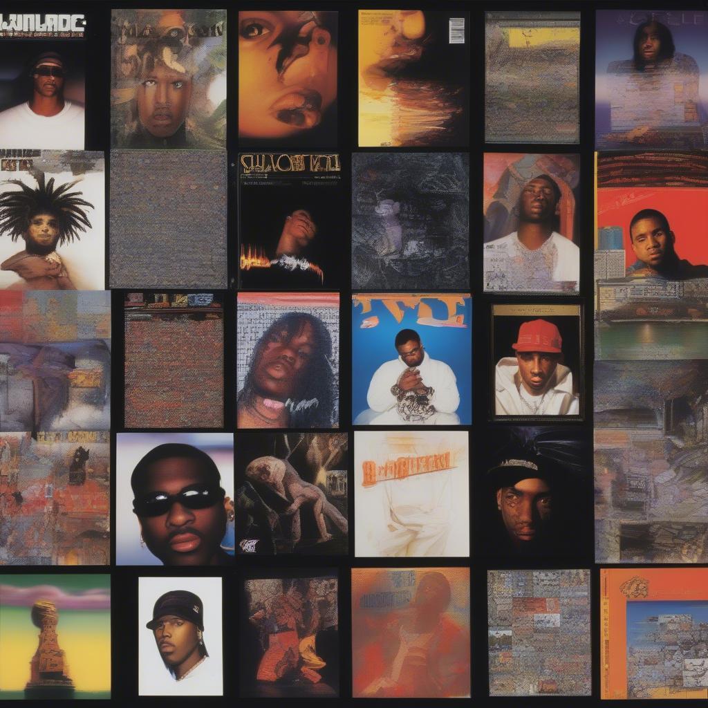 Iconic 90s Rap Album Covers: A Visual Representation of the Era