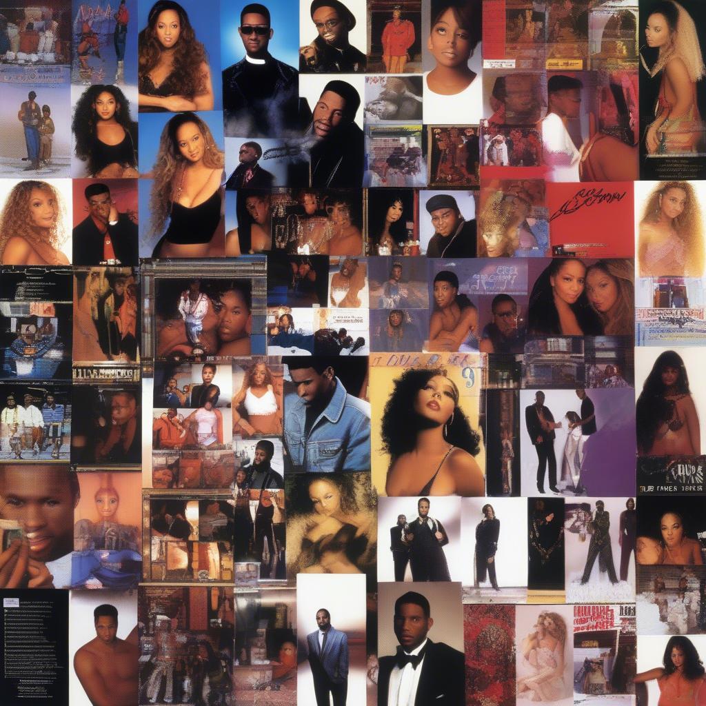 Iconic 90s R&B Album Covers