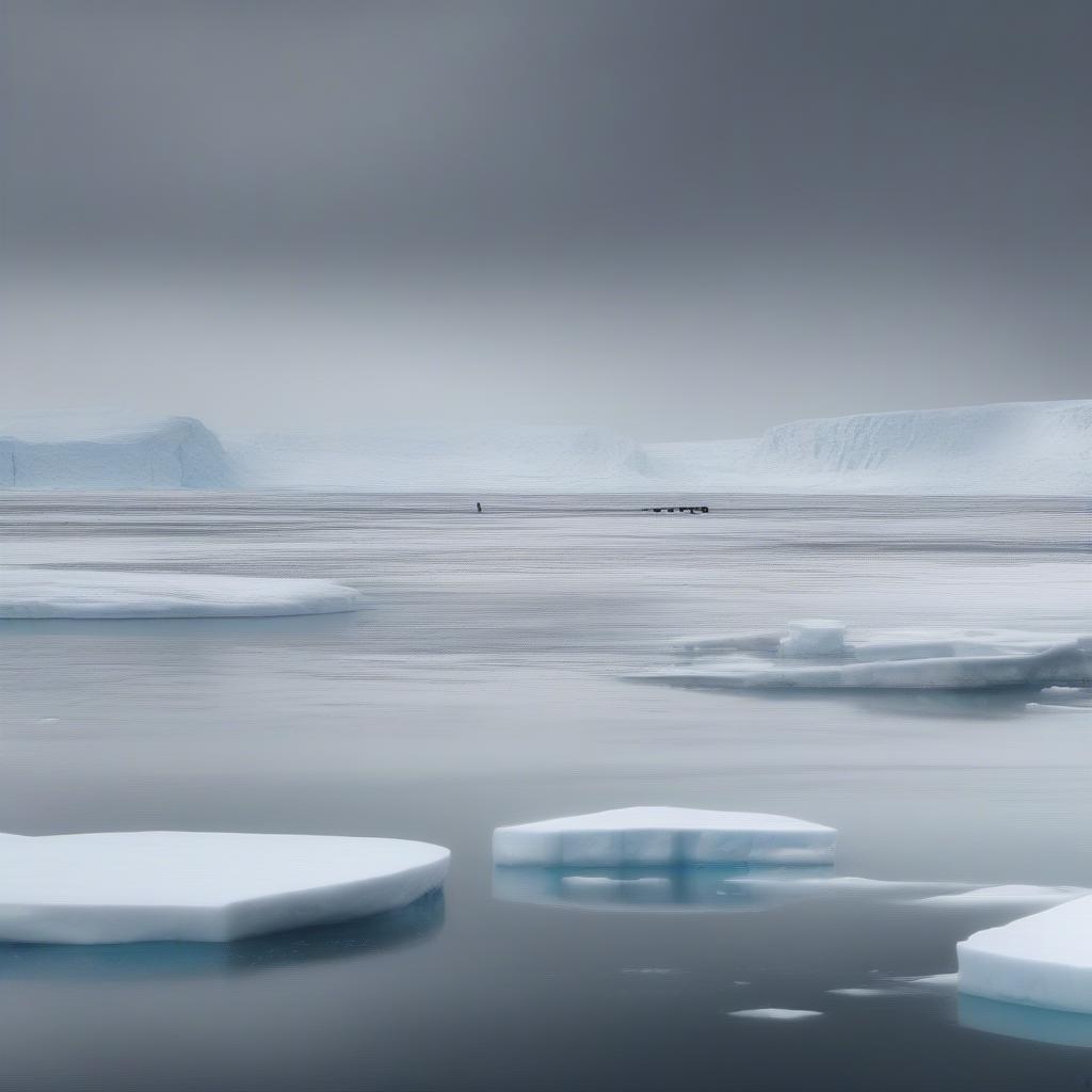 30 Seconds to Mars A Beautiful Lie: Scenic arctic landscape with a sense of isolation.