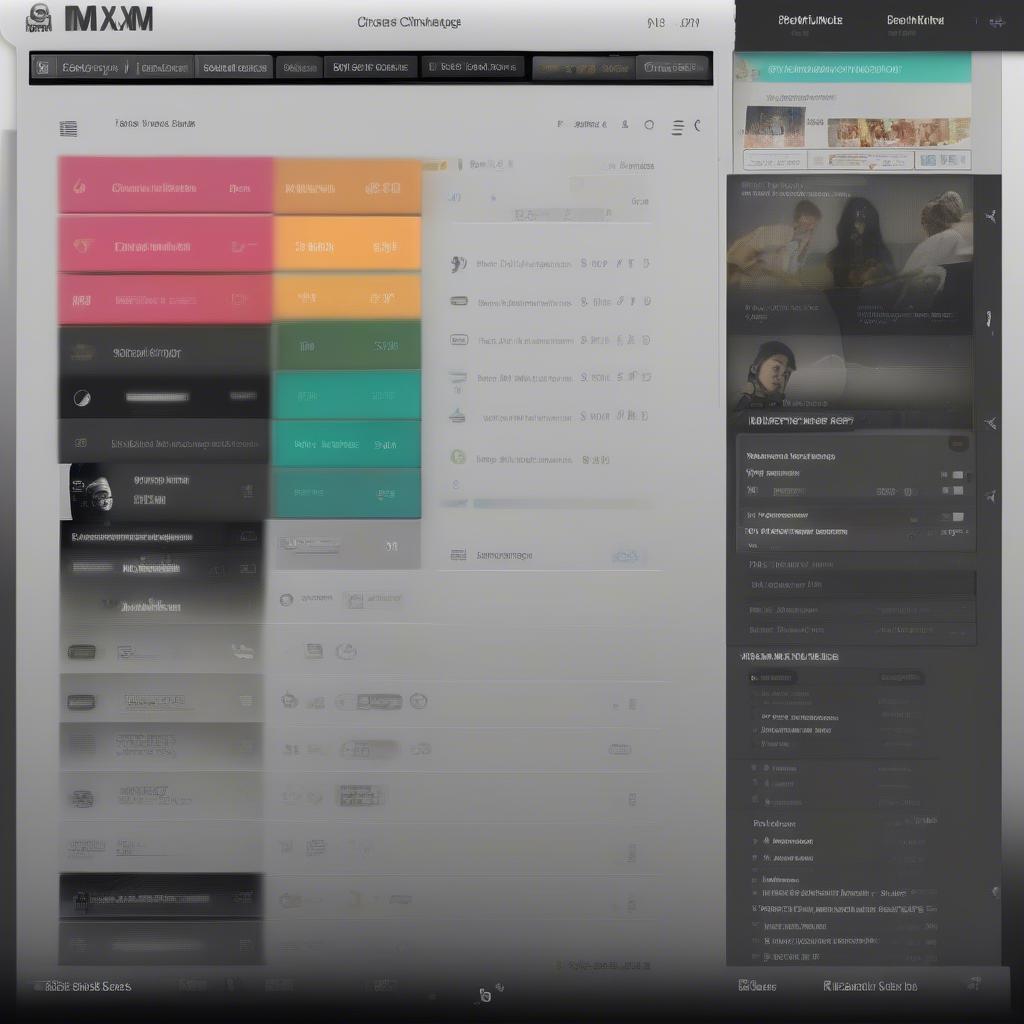 Accessing the 9xm Music Chart: A screenshot of a mobile phone displaying the 9xm music chart on a website or app, showing how easily accessible the chart is to users.