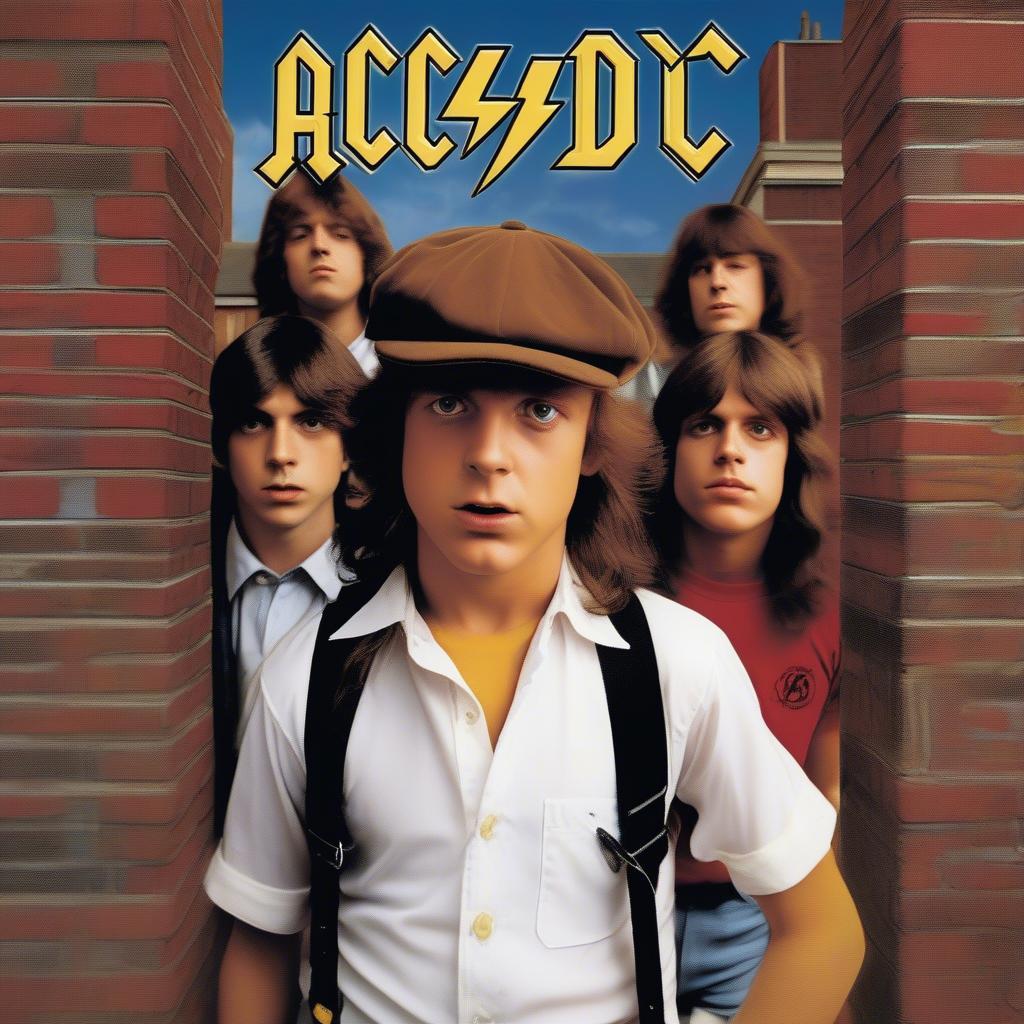 AC/DC High Voltage Album Cover