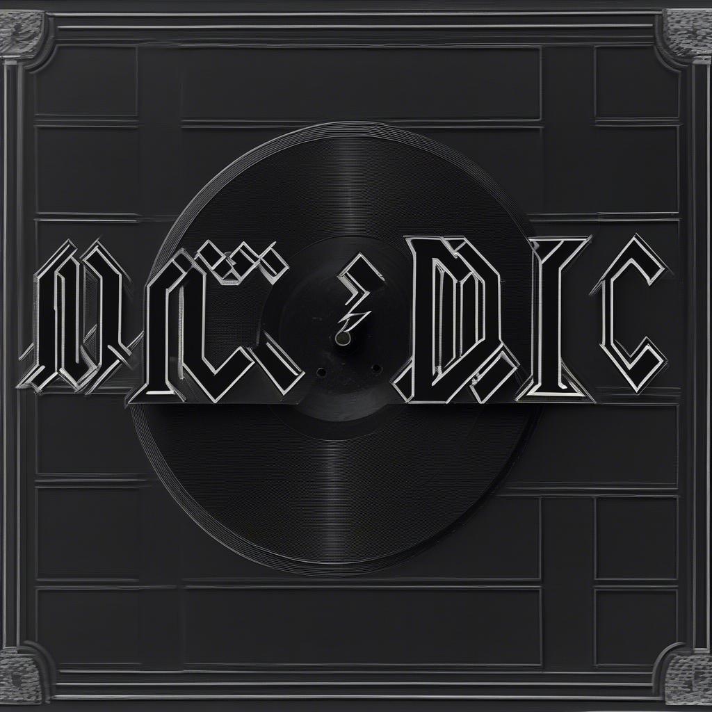 AC/DC Back in Black album cover