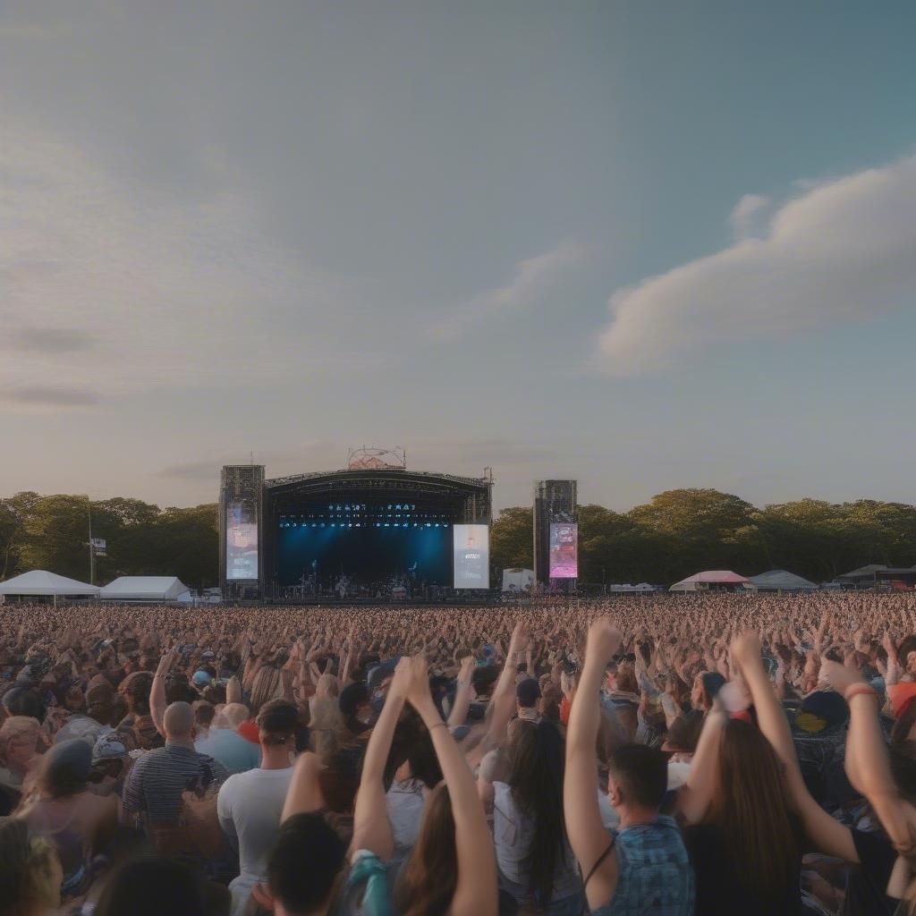 ACL 2019 Crowd Cheering During a Performance