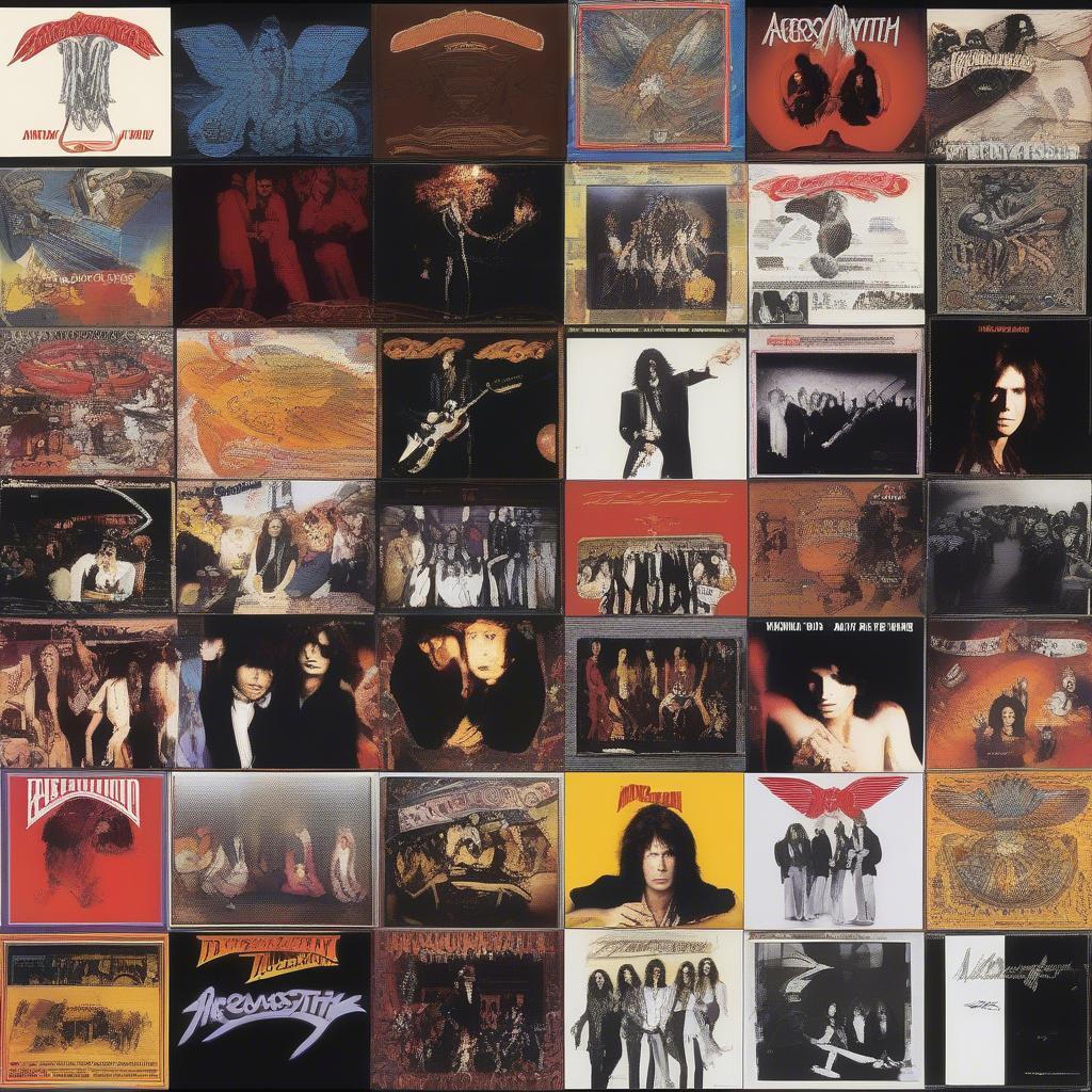 Aerosmith Album Covers