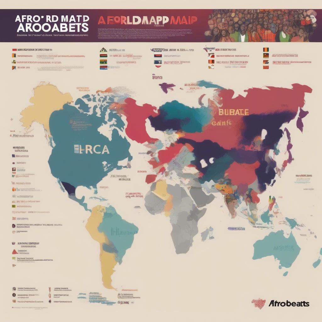 Afrobeats Global Influence Map