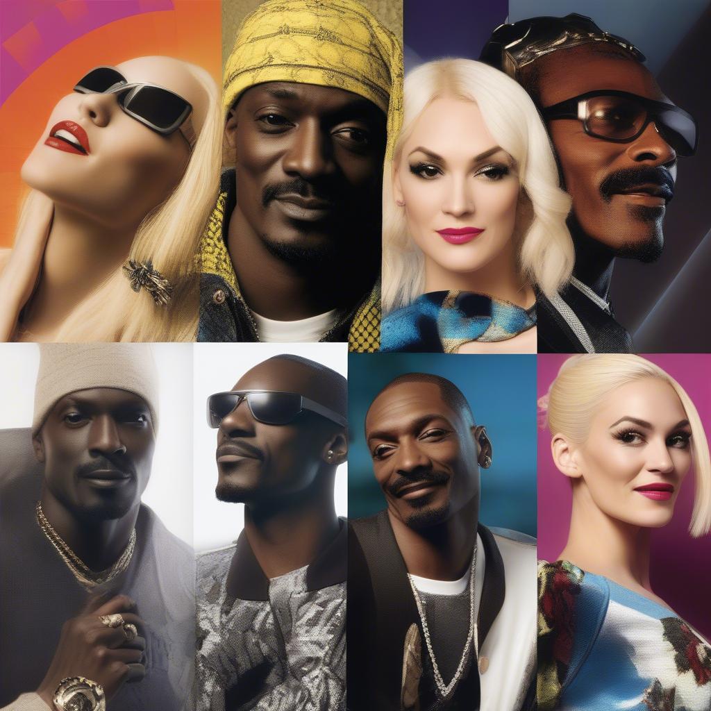 Akon's Collaborations with Gwen Stefani and Snoop Dogg