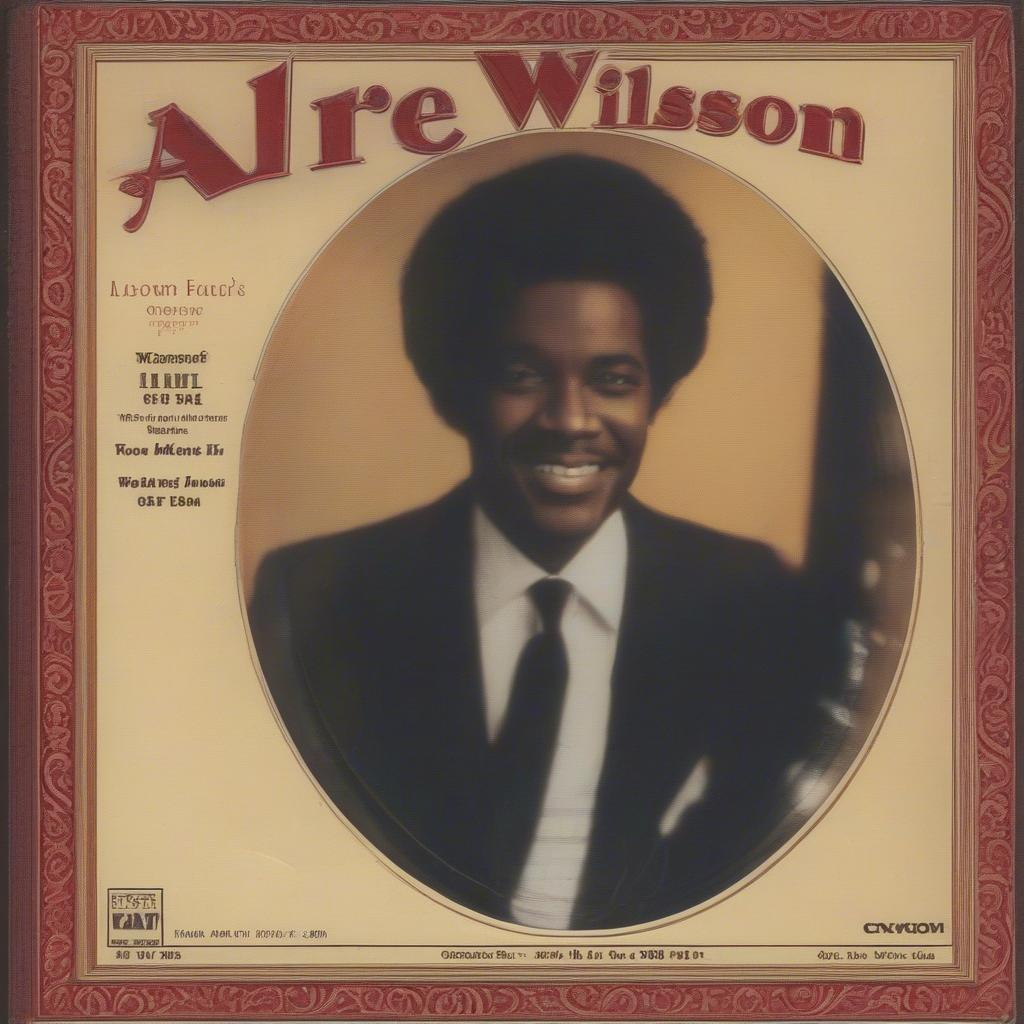 Al Wilson's Album Cover