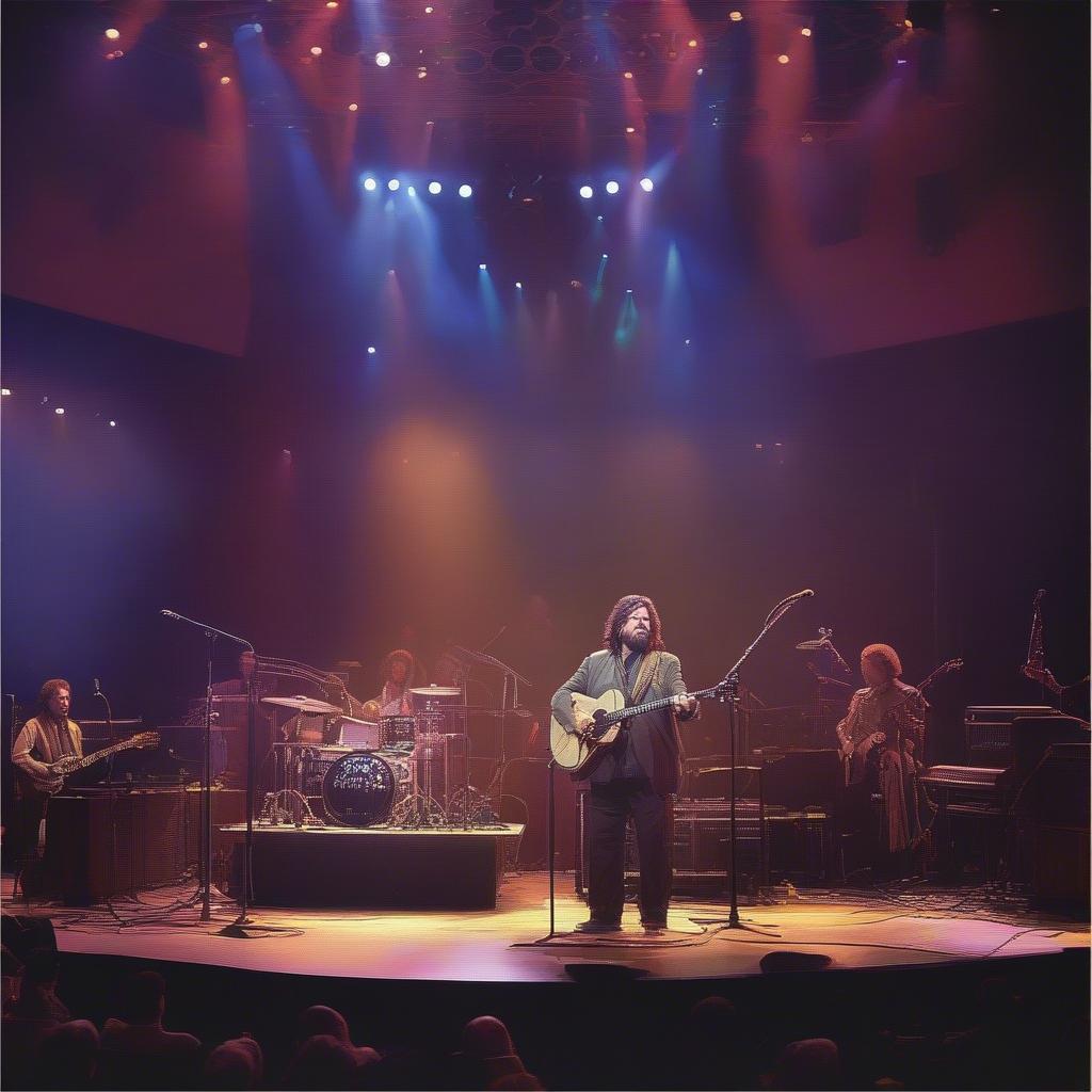 Alan Parsons performing live on stage