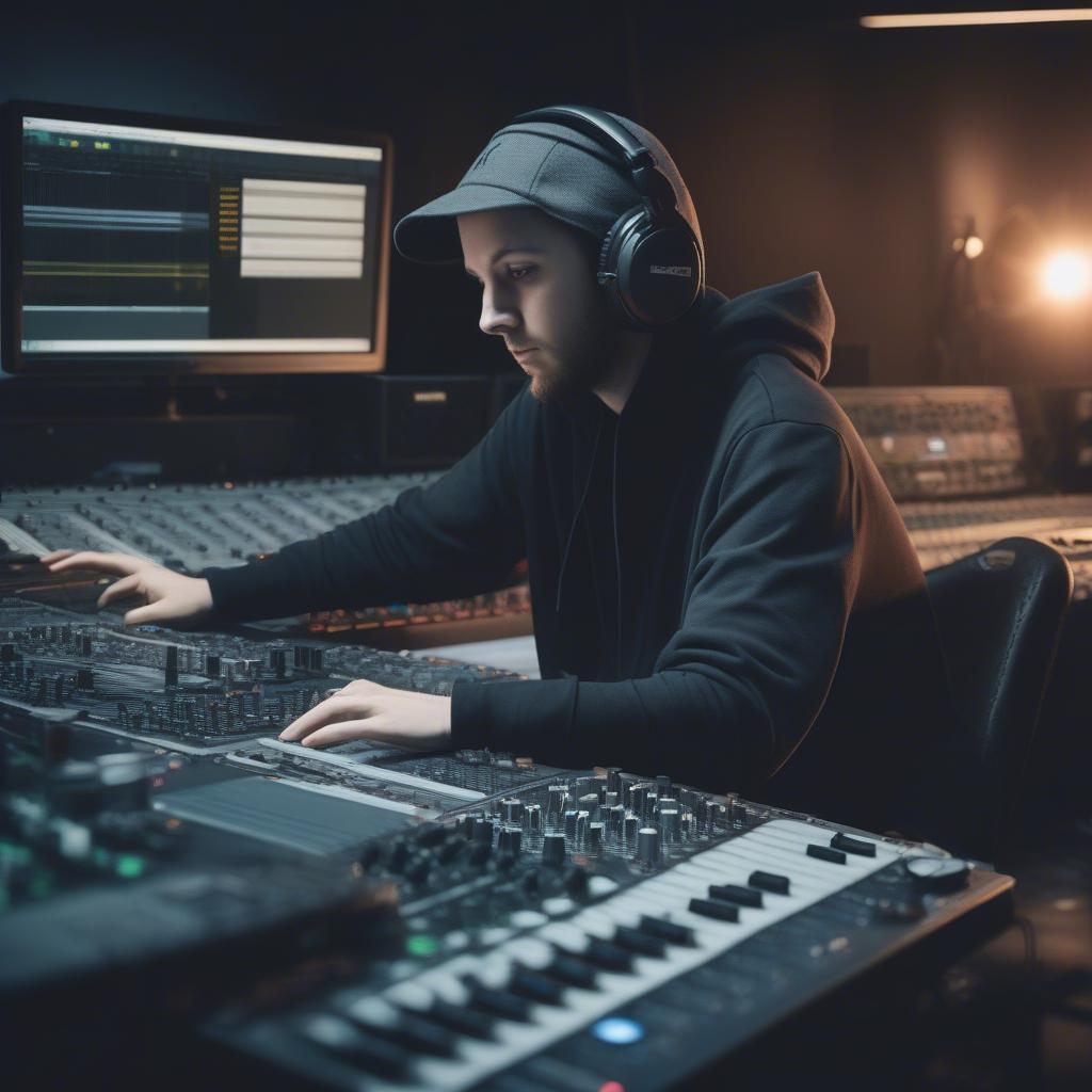 Alan Walker in the Studio