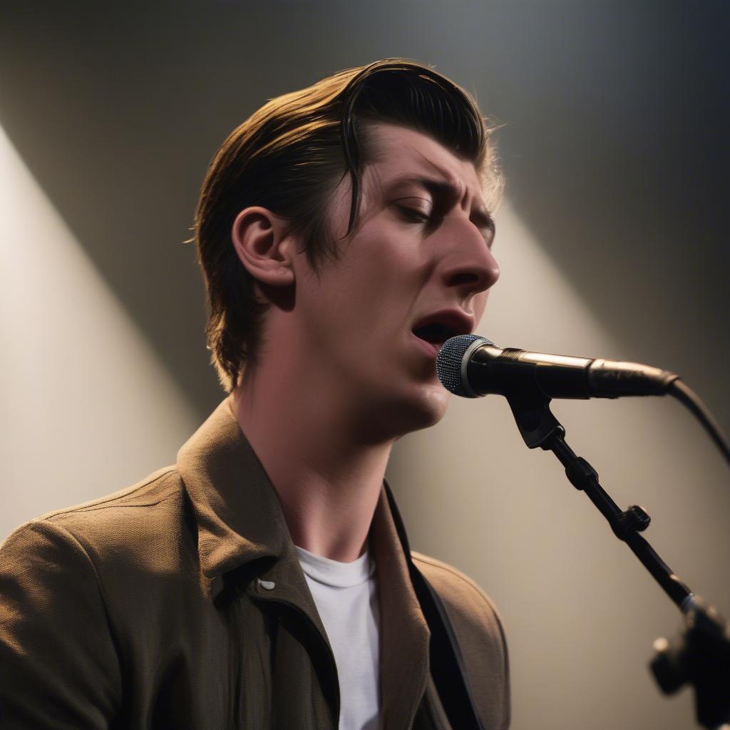 Alex Turner Performing