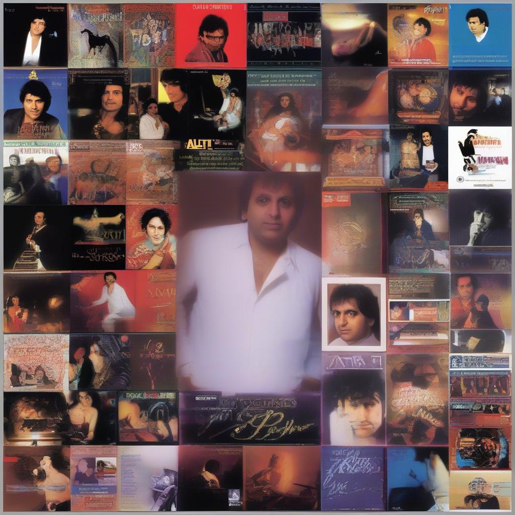 A collection of Altaf Raja's albums