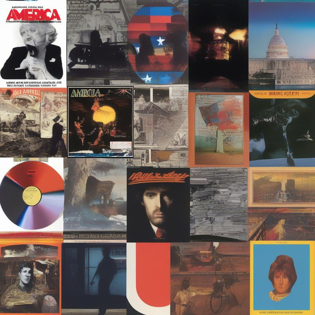 America Band Album Covers Through the Years