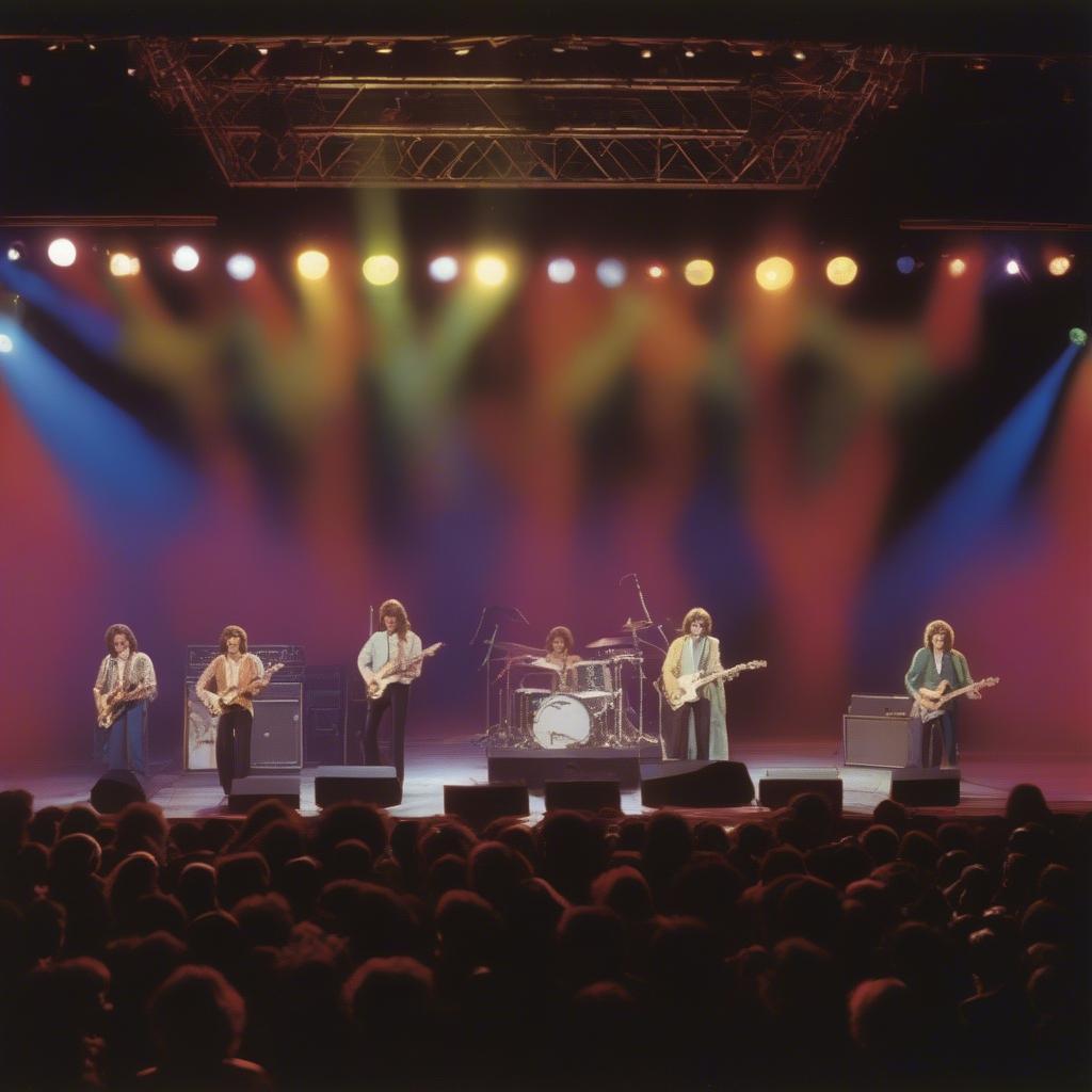 America Band Performing Live in the Mid-1970s