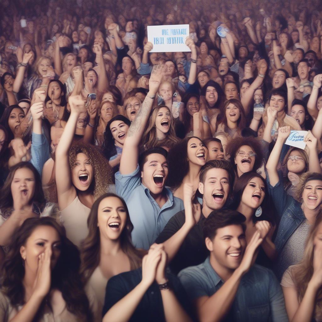 American Idol Audience Cheering