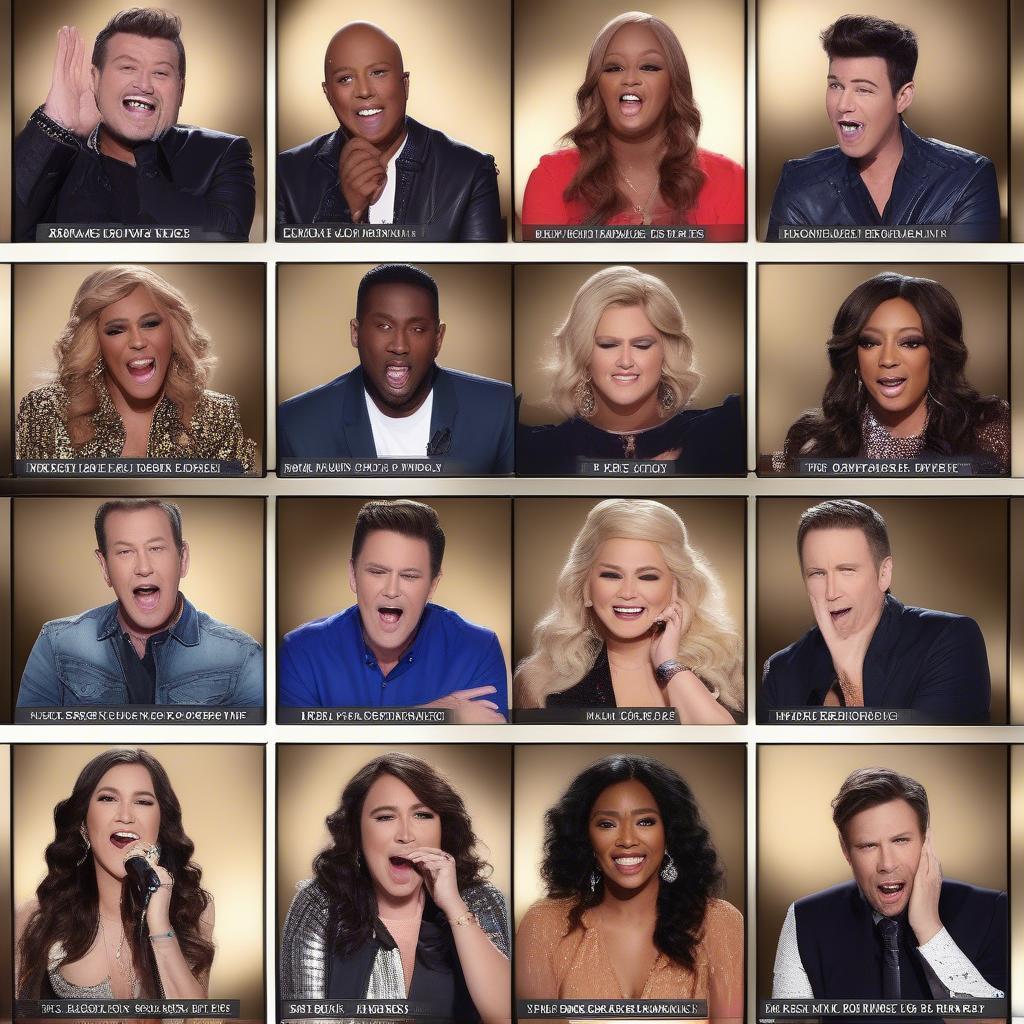 American Idol Top 20 Judges Panel