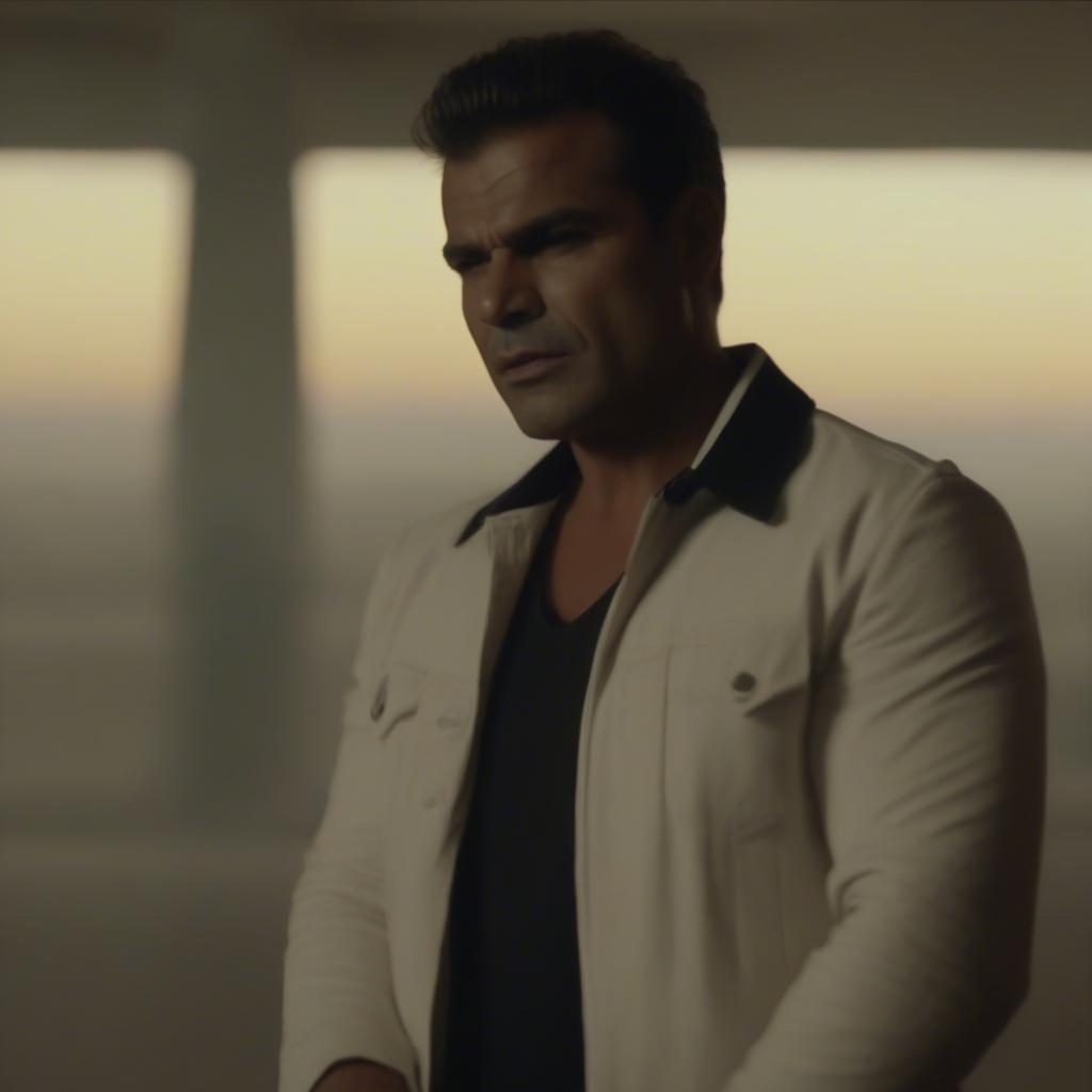 A still from Amr Diab's Wayneen music video