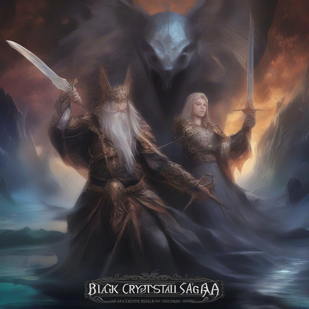 Ancient Bards' Black Crystal Sword Saga Artwork