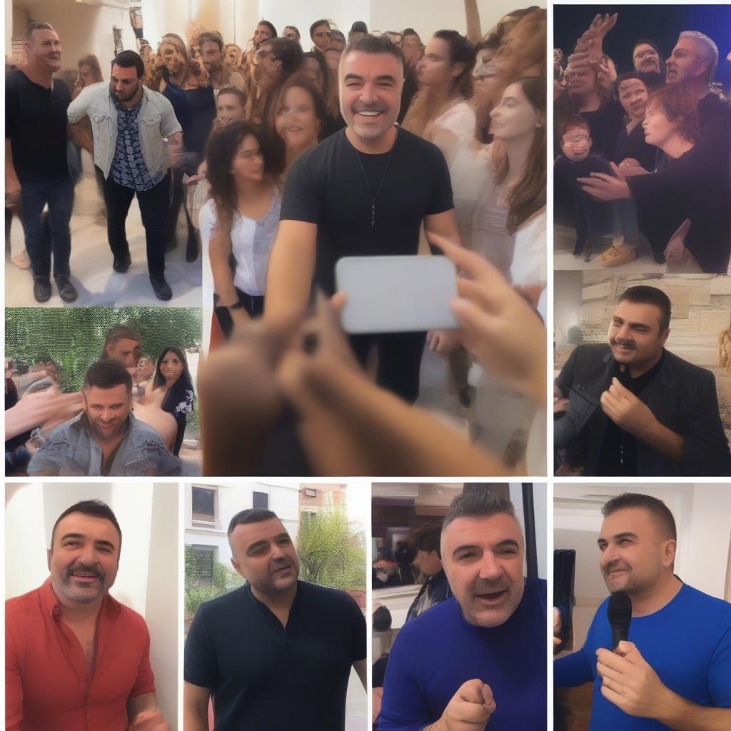 Antonis Remos with International Fans