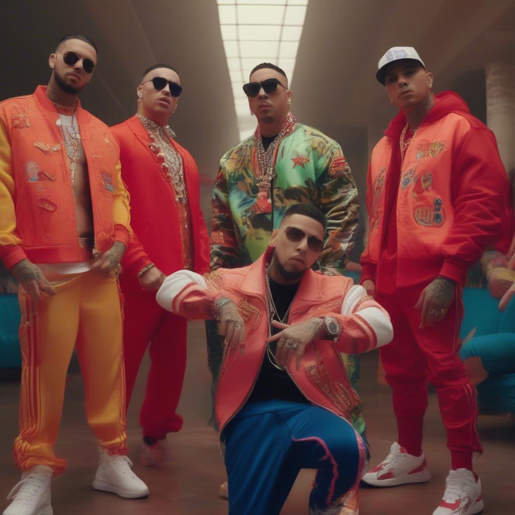 Anuel AA in China Music Video